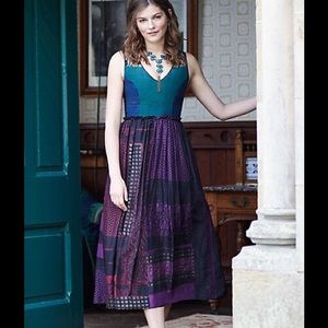 Anthropologie Montage Midi Dress NYT Niki Mahajan