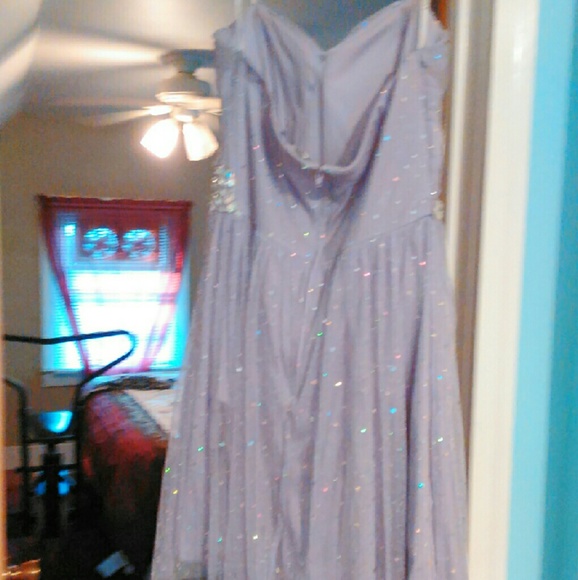 Strapless dress