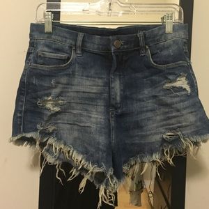 BLANKNYC Jean cutoff highwaisted distressed shorts