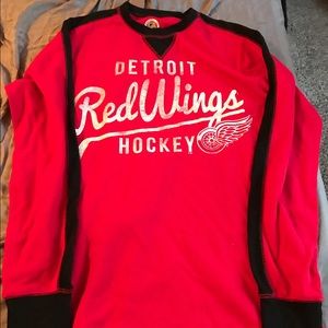 Long sleeved Red Wings shirt