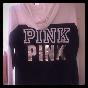 VS PINK Zipped Hoodie Pull Over