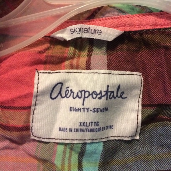 Aeropostale flannel - Picture 2 of 3