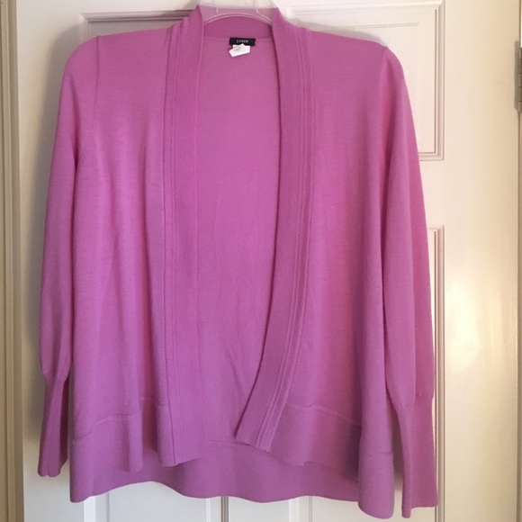 J Crew Open Cardigan