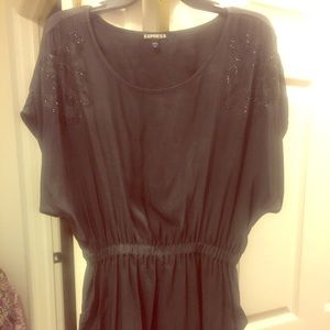 EXPRESS Brand Silky TShirt Dress