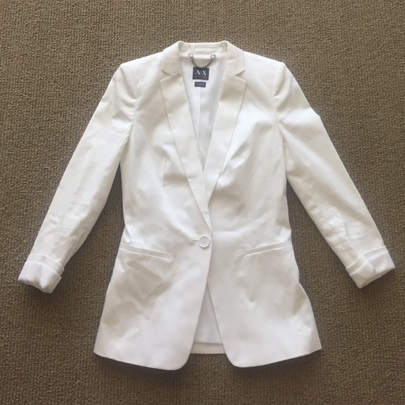 Armani Exchange fitted blazer