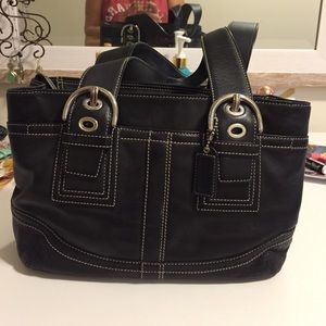Black coach bag