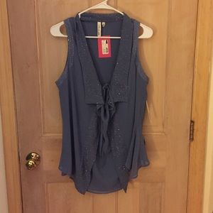 Gorgeous and unusual beaded top