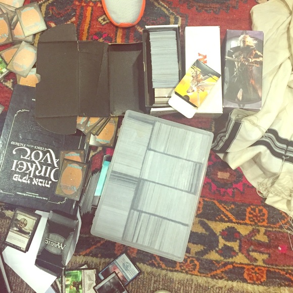 Magic cards 1000 of them all over my house
