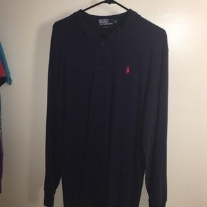 Long sleeve polo