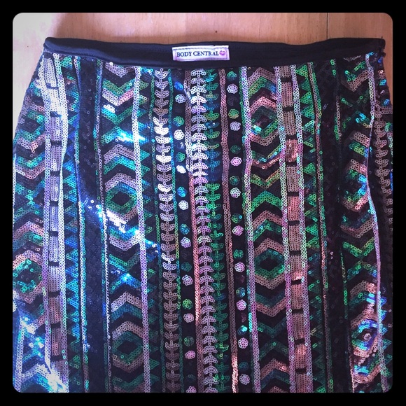 Women's Sequin Skirt