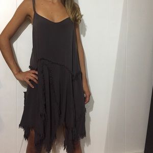 Flowey  grey Free People dress