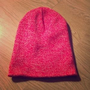 Comfy red beanie
