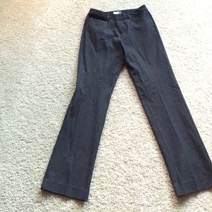 Gap boot cut dress pants. Dark grey.