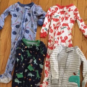 Carters 12-18 mo PJ lot