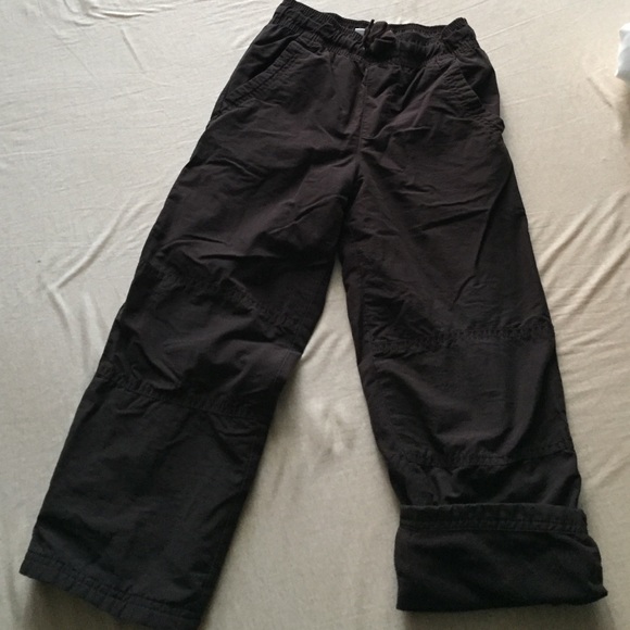 Fleece lined pants