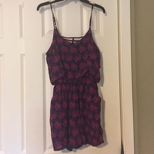 Purple romper