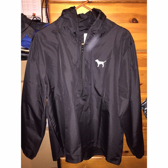 ON HOLD Victoria's Secret black anorak jacket