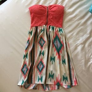 [SOLD] Corset Strapless Dress