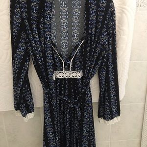 Nightgown and matching robe