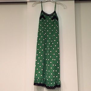 Jean Paul Gaultier Polkadot Slip dress