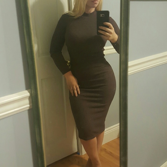 Zara midi knit dress - Picture 3 of 3