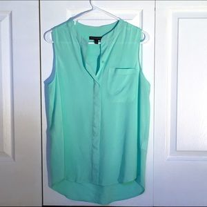 Banana Republic Tops - **FINAL PRICE** Pastel Sleeveless Button Down Banana Republic Tops - **FINAL PRICE** Pastel Sleeveless Button Down