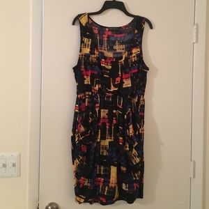 Forever21 plus Geometric dress- 2x
