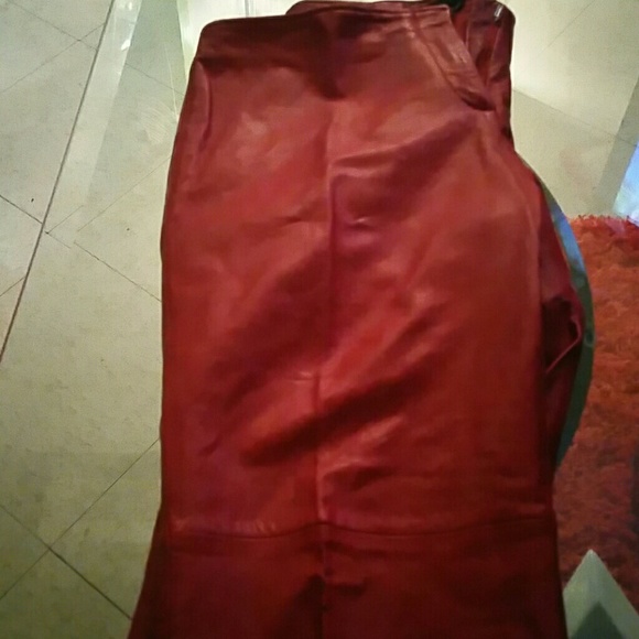 Leather pants