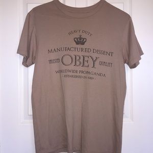 New! Obey Crewneck T-Shirt - Small