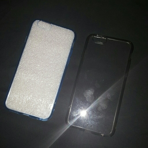 2 iphone 6 cases blue and black case
