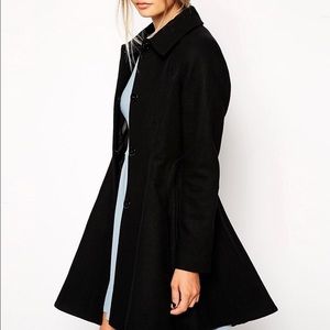 ASOS dolly skater coat