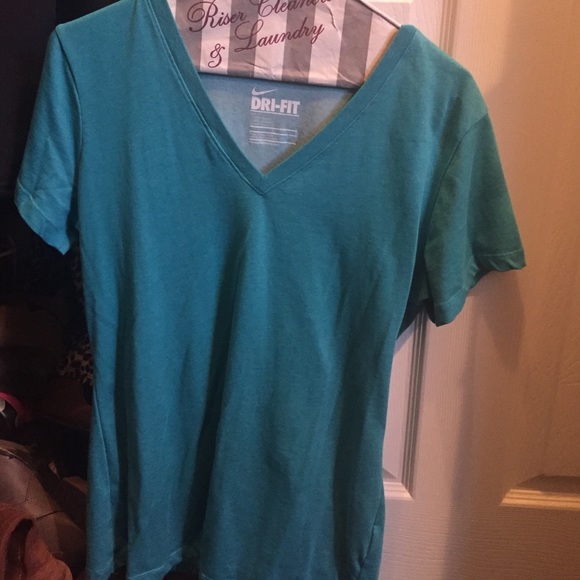 Nike Dry fit blue shirt