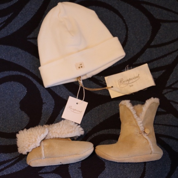 Bonpoint Bonnett & Booties