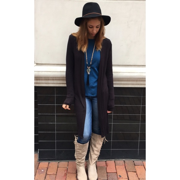 Must Have Long Duster Cardigan - Picture 2 of 3