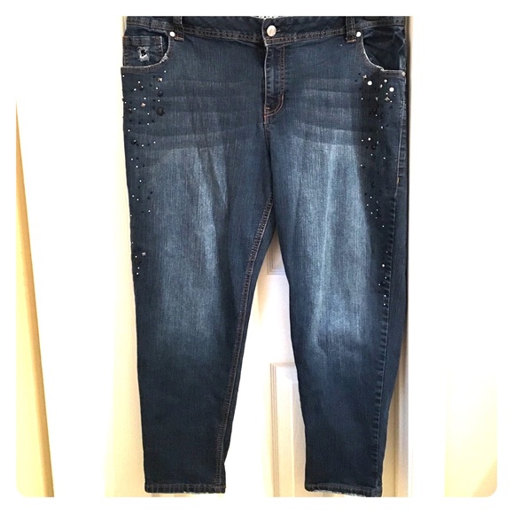 Lane Bryant blue jeans size 20 short.