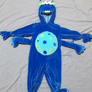 Blue Monster Costume 18 Months Unisex