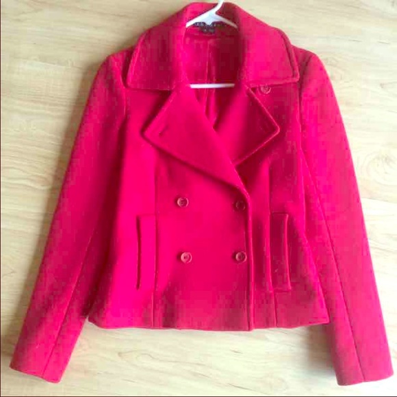 Theory Jackets & Blazers - Theory Red Jacket