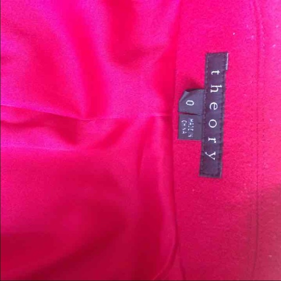 Theory Red Jacket - Picture 2 of 4