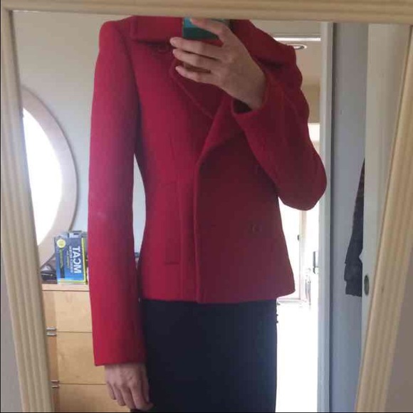 Theory Red Jacket - Picture 4 of 4