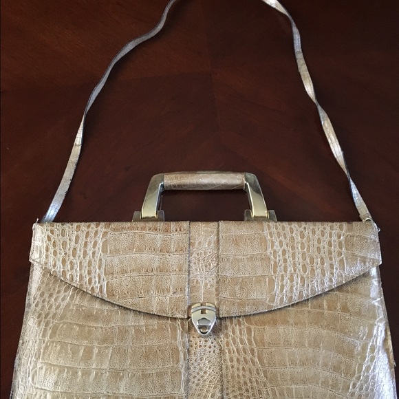 Vintage Amelia Berko Leather Shoulder Bag