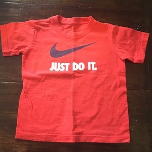 Red/Orange Toddler Nike Shirt