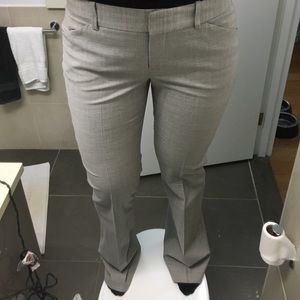 Theory light gray wool pants