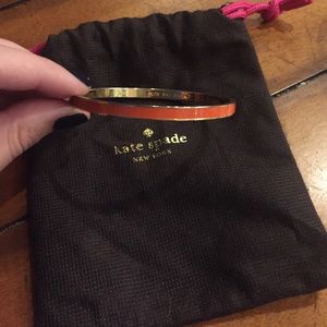 Kate Spade Orange Bangle