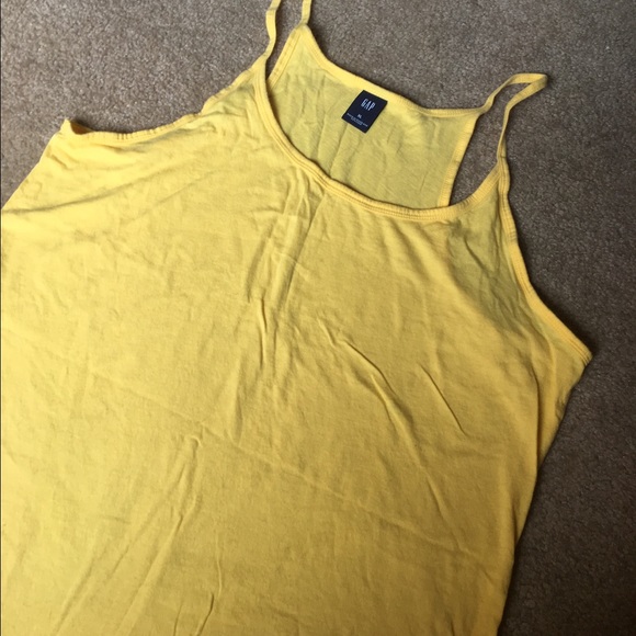 ❤️Pale Yellow Racerback Tank Top - Picture 2 of 4