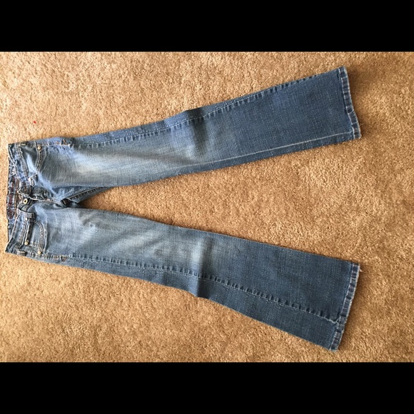Aloutte low rise jeans