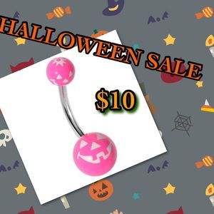 Pinky Pumpkin Naval Ring