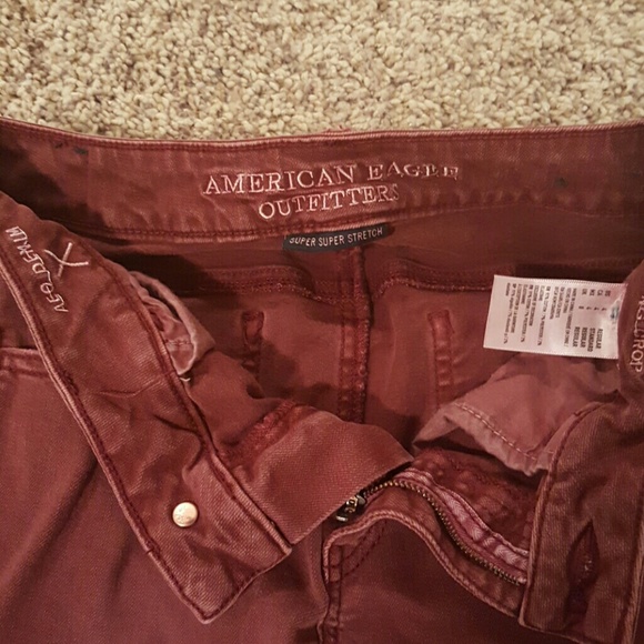 American Eagle capri super stretch denim x jeans