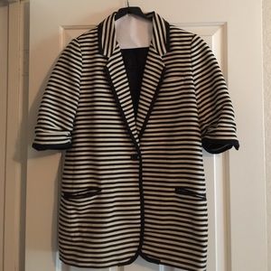 Elizabeth and James striped blazer size 10