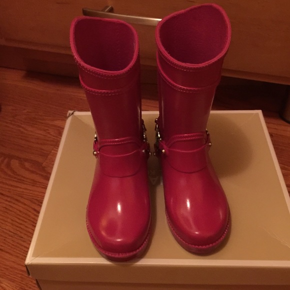 Toddler girl rain boots - Picture 2 of 3