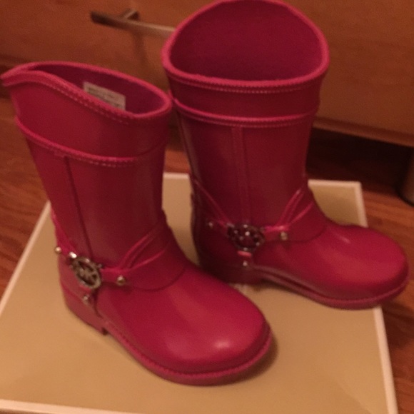 Toddler girl rain boots - Picture 3 of 3